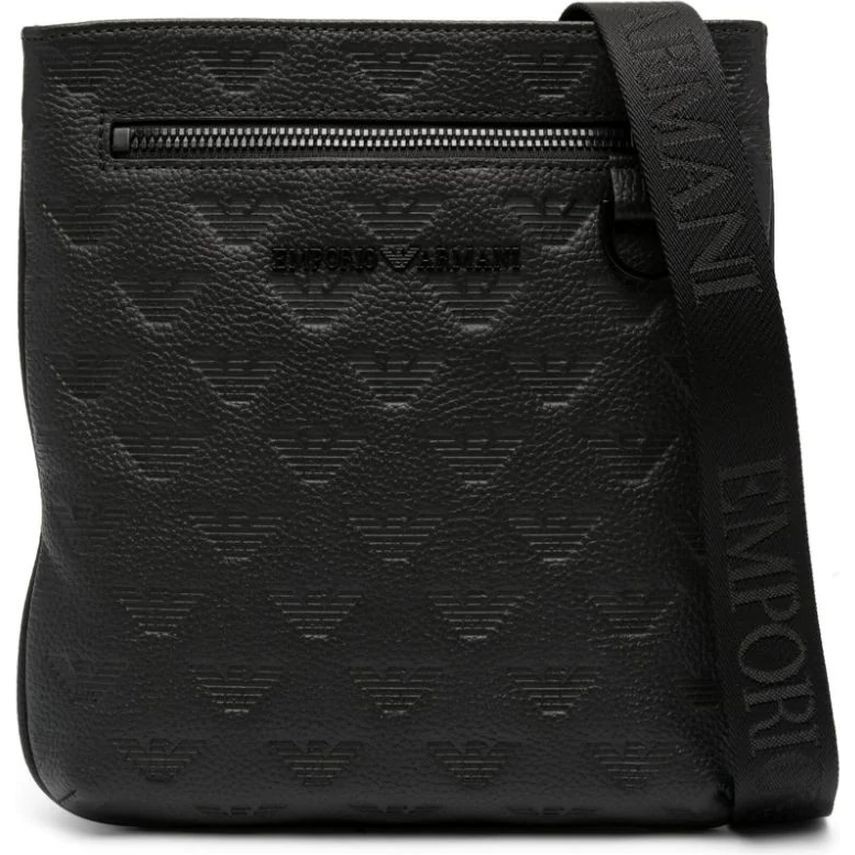 EMPORIO ARMANI Rankinė per petį vyrams, Juoda, Messenger bag 1