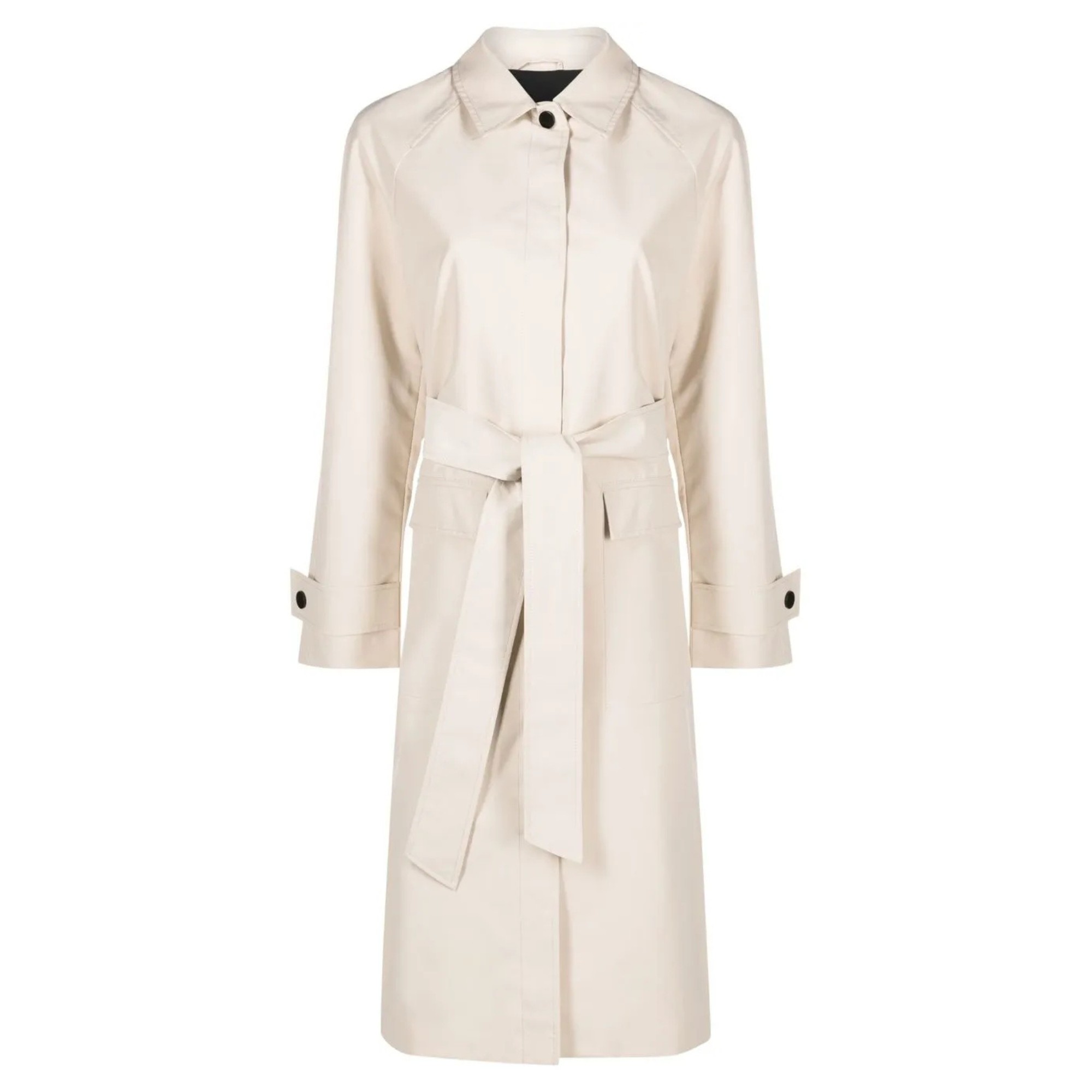 CALVIN KLEIN Lietpaltis moterims, Smėlio, Trench coat 1