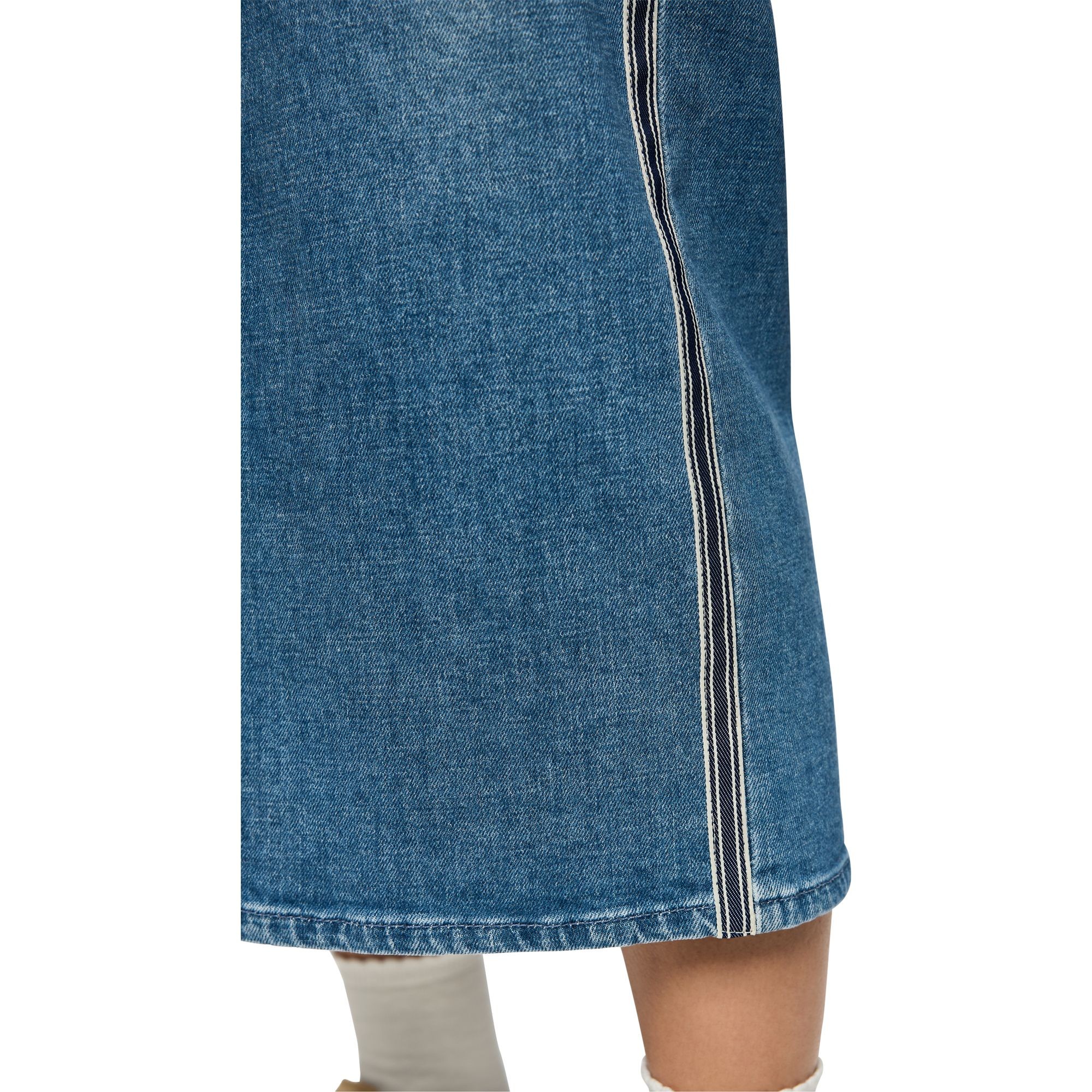 MARC CAIN Midi sijonas moterims, Mėlyna, Skirt 5