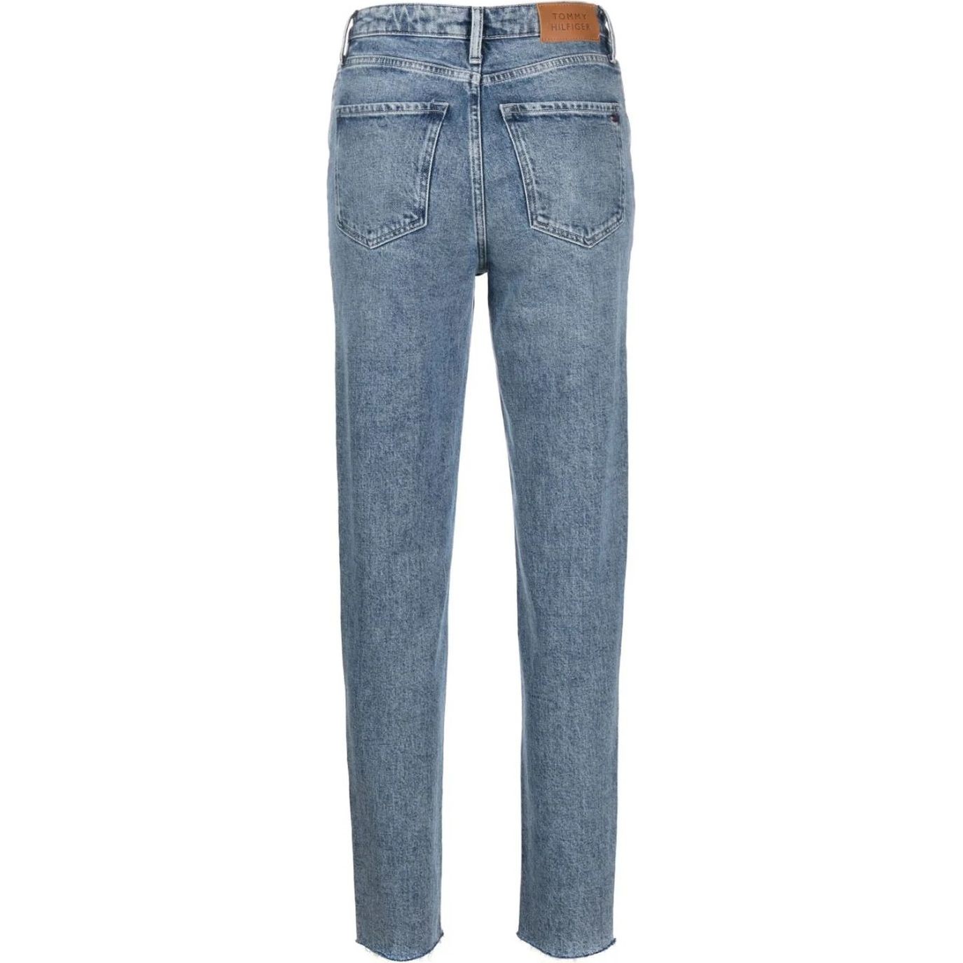 TOMMY HILFIGER Aptempti džinsai moterims, Mėlyna, Gramercy tapered jeans 2