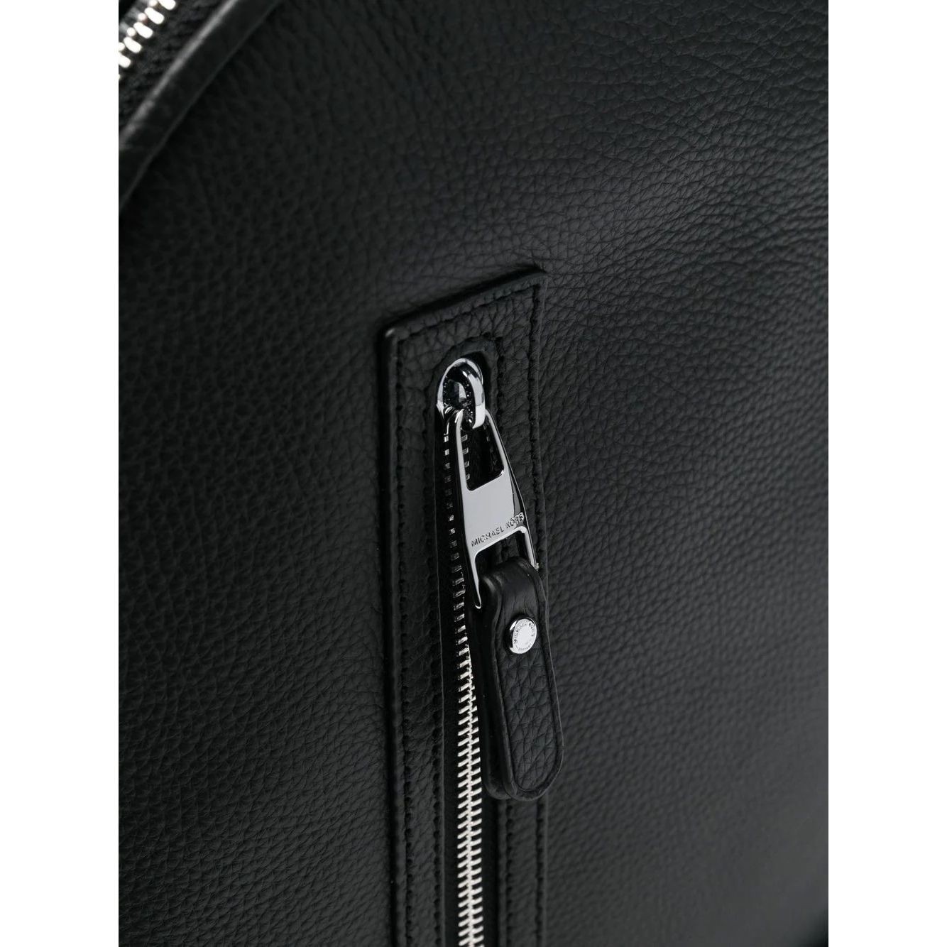 MICHAEL KORS Kuprinė vyrams, Juoda, Hudson slim leather backpack 3