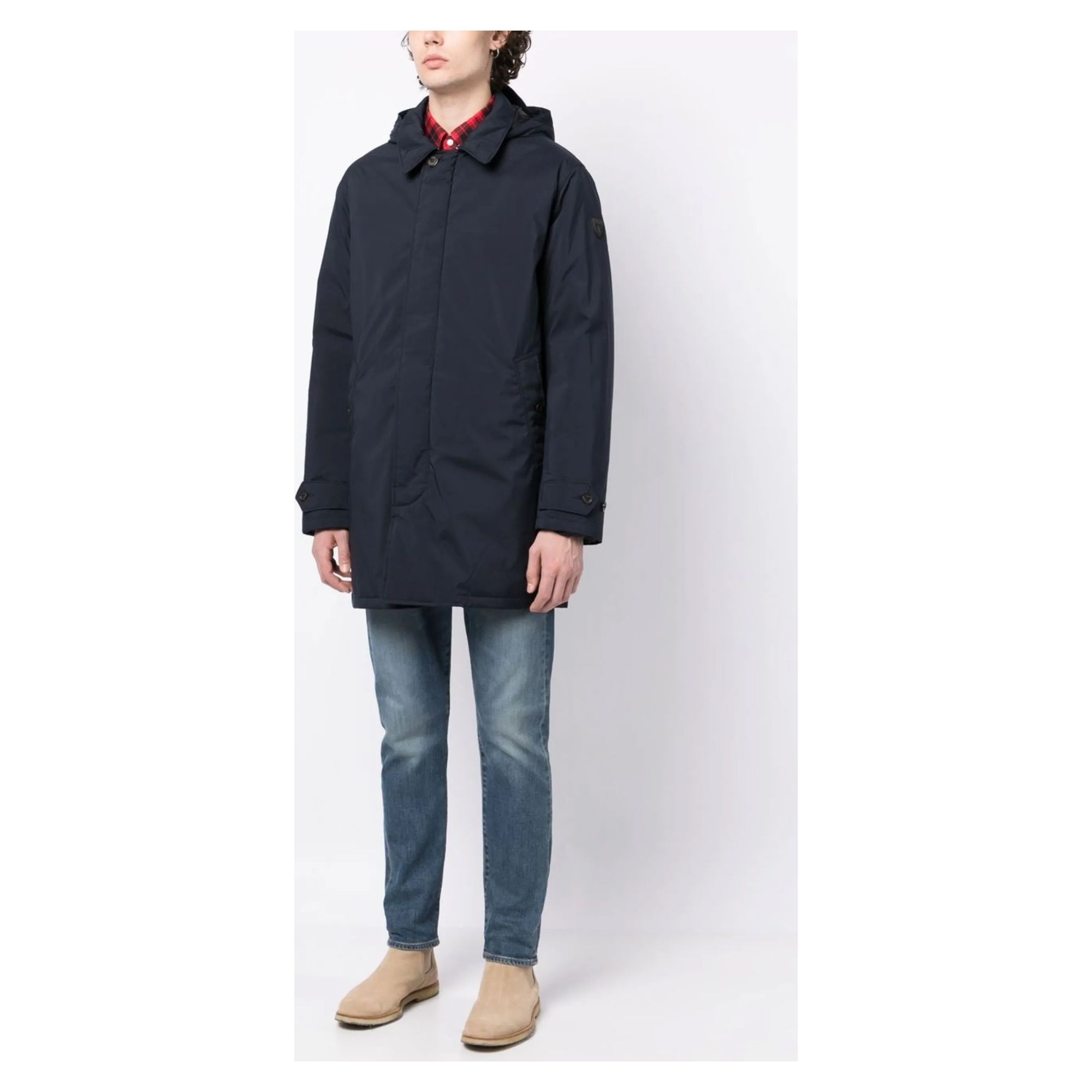 POLO RALPH LAUREN Pūkinis paltas vyrams, Mėlyna, Insulated coat 3