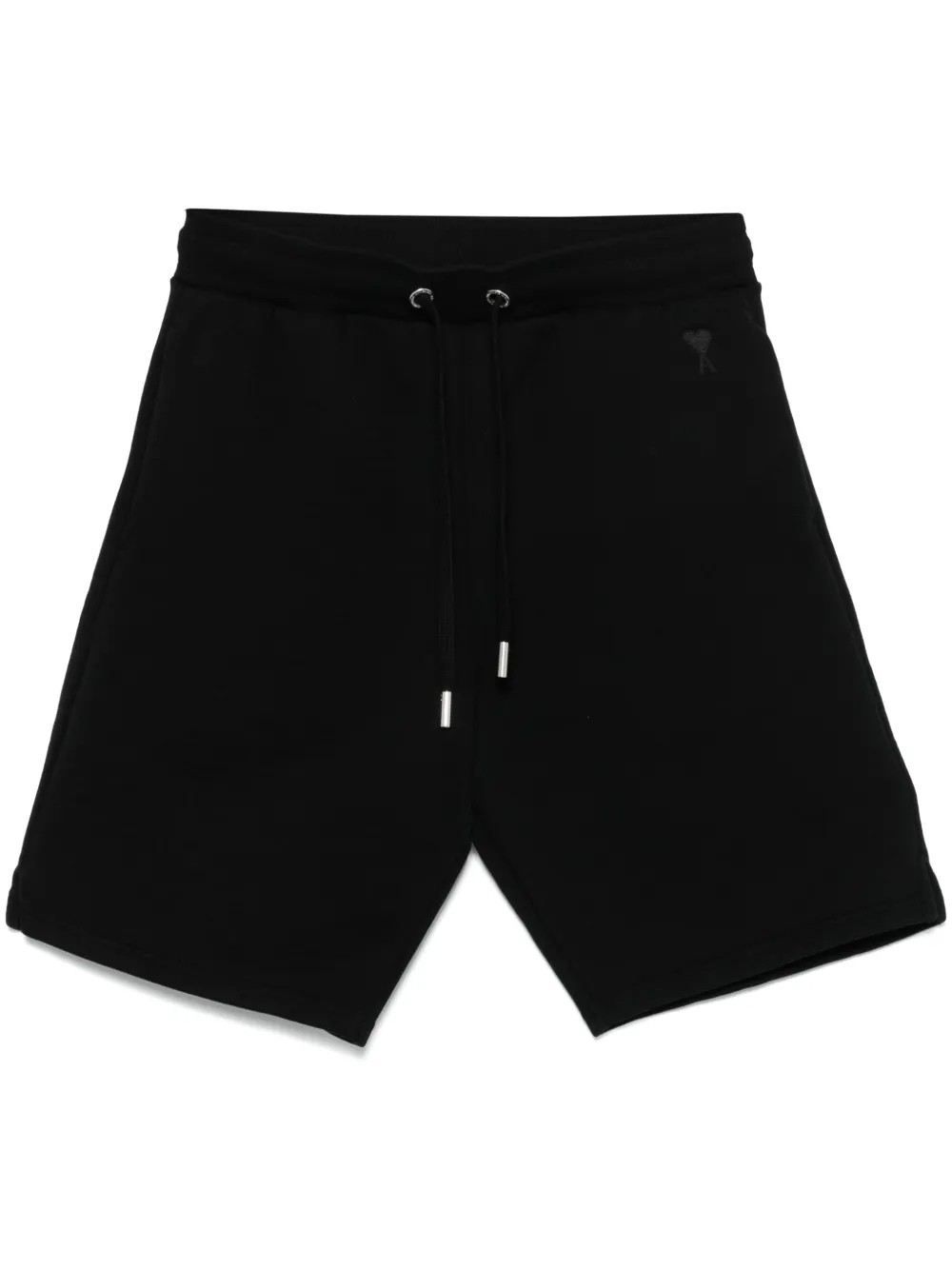 AMI PARIS Šortai vyrams, Juoda, Ami de coeur shorts
