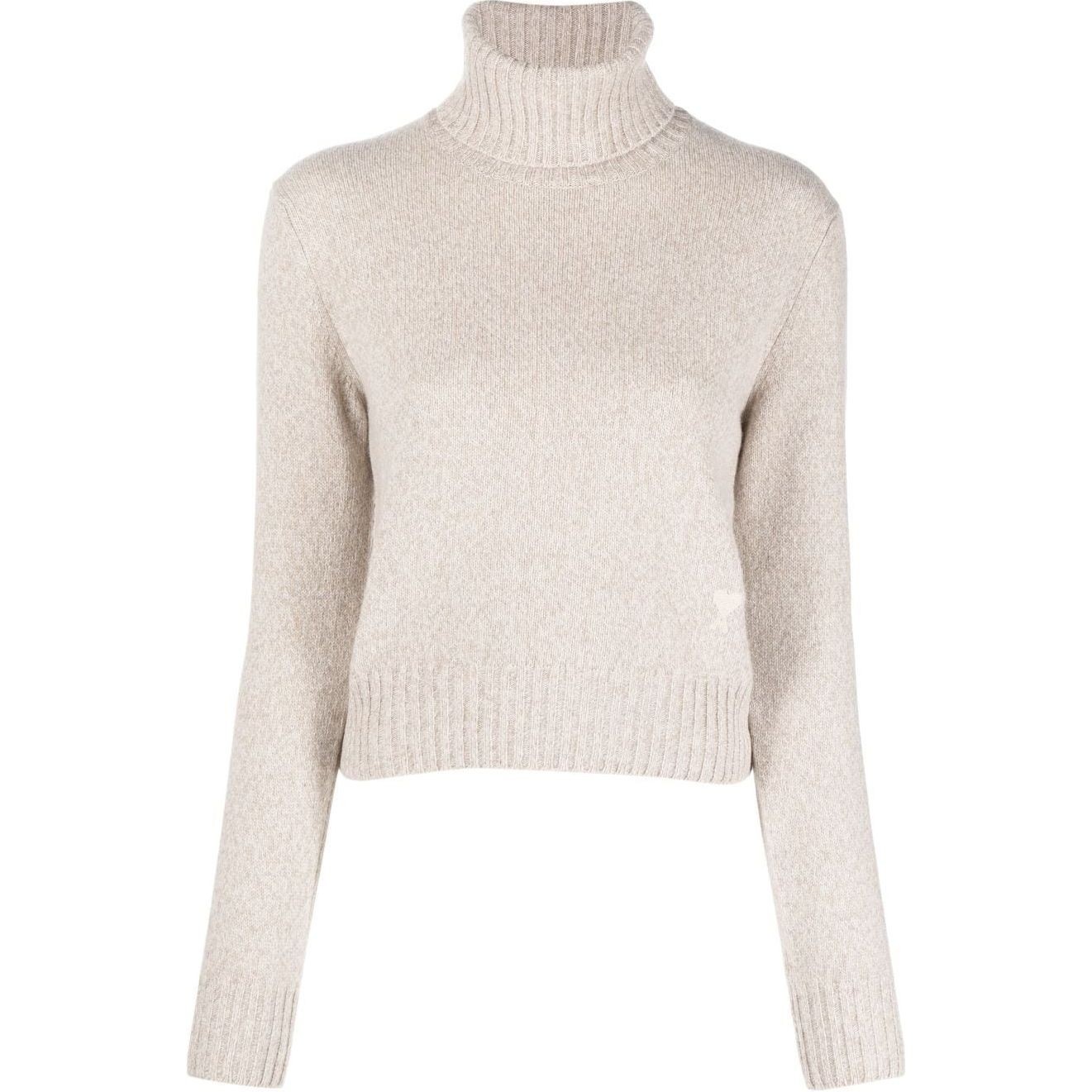 AMI PARIS Megztinis moterims, Kūno, Tonal adc sweater 1