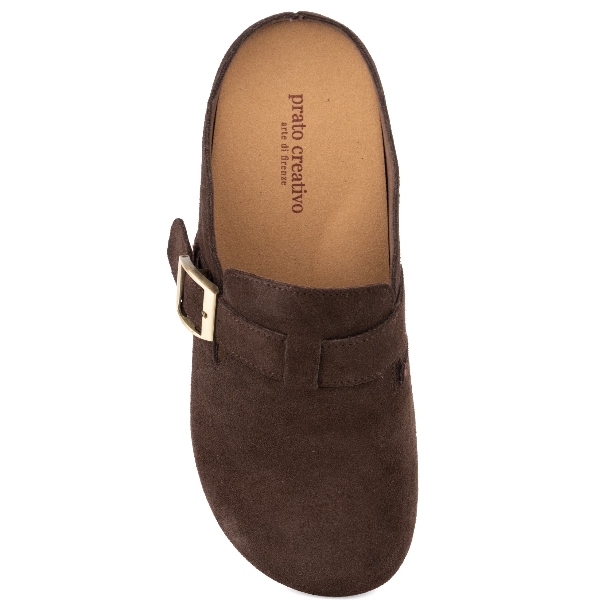 PRATO CREATIVO Klumpės moterims, Ruda, Slippers 4