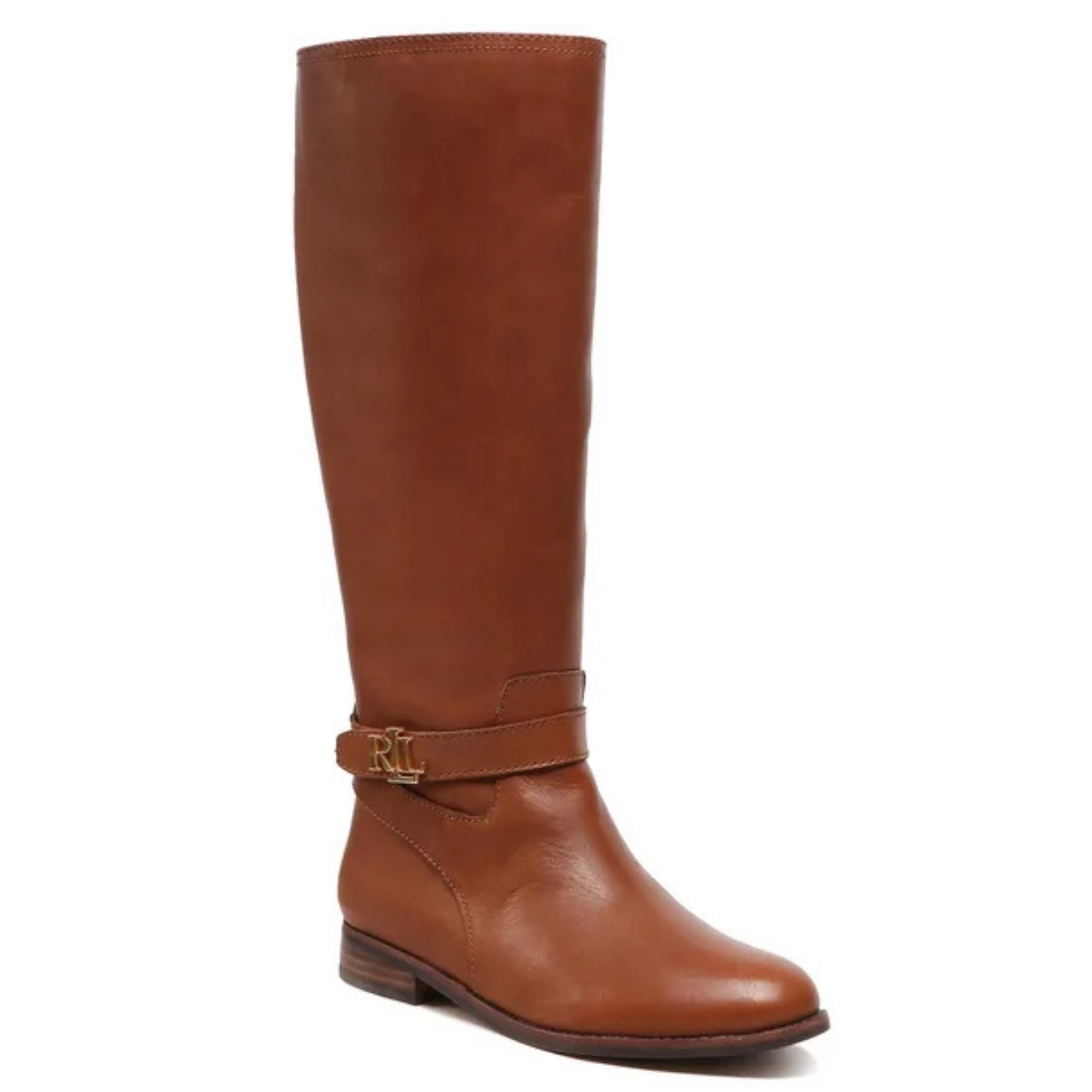 LAUREN RALPH LAUREN Auliniai moterims, Smėlio, Brittaney tall boot 1