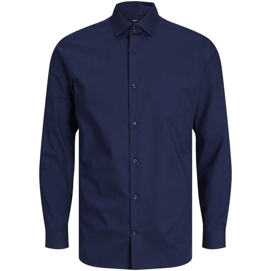 JACK & JONES Marškiniai vyrams, Mėlyna, JPRBLAPARKER SHIRT L/S 1