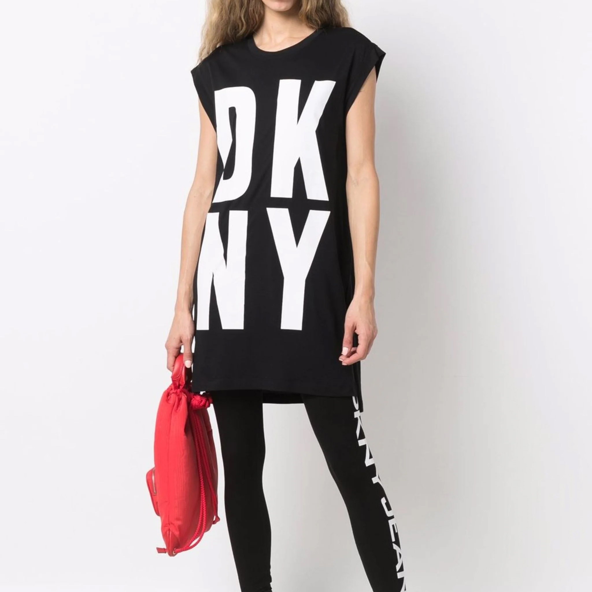 DKNY Tunika moterims, Juoda, WOMEN'S PULLOVER 2