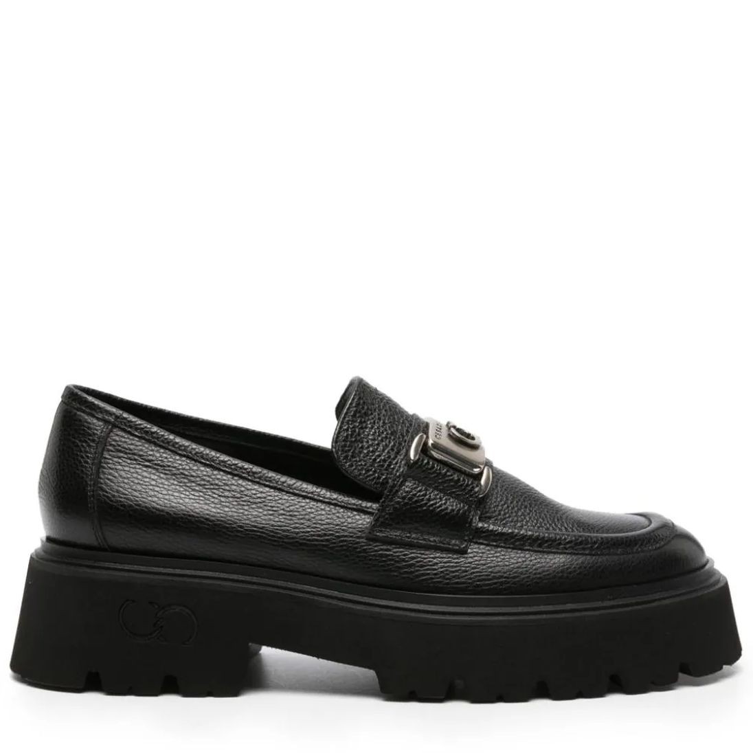 CESARE CASADEI Mokasinai moterims, Juoda, Willer mocassins 2