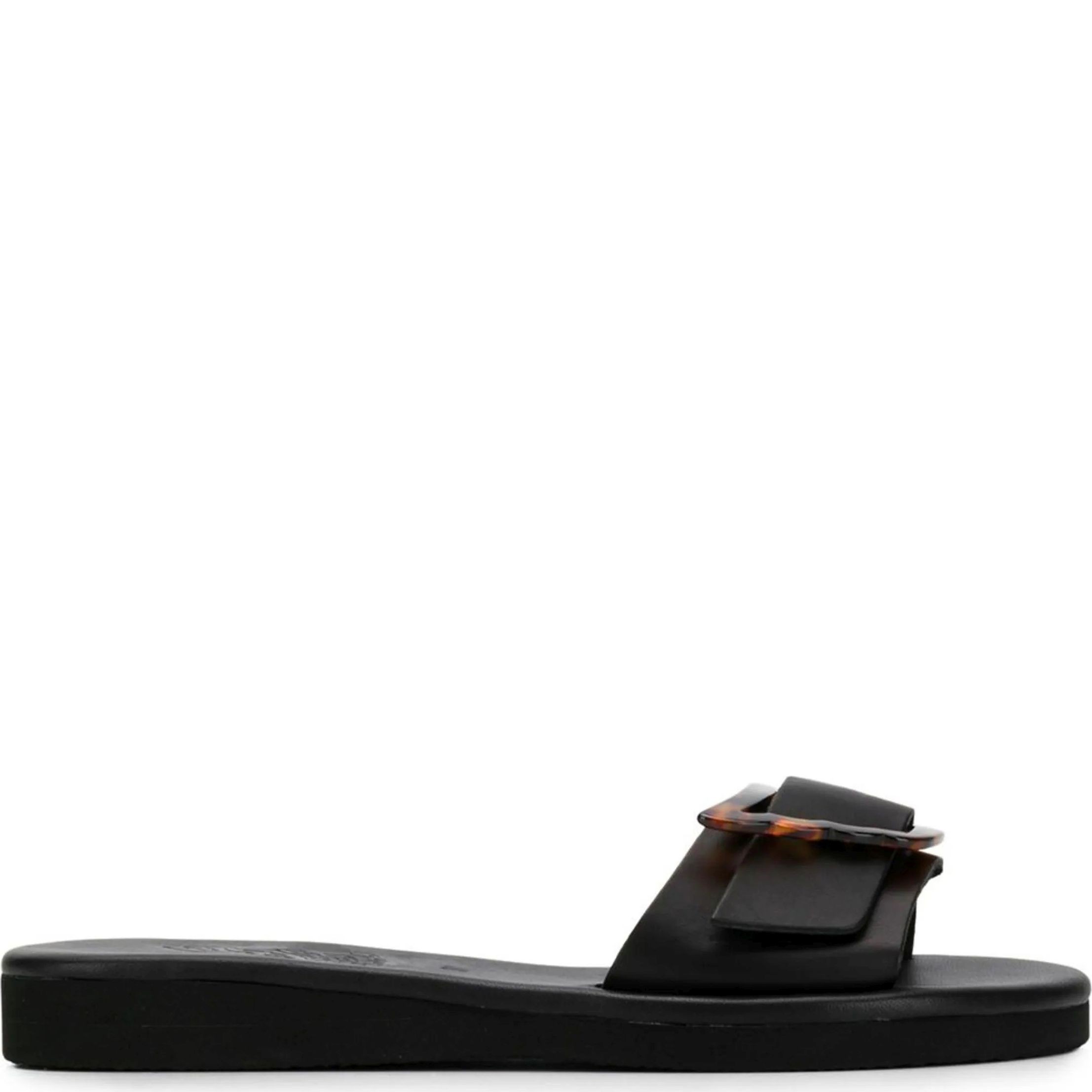 ANCIENT GREEK SANDAL Basutės moterims, Juoda, Aglaia vachetta sandals 2