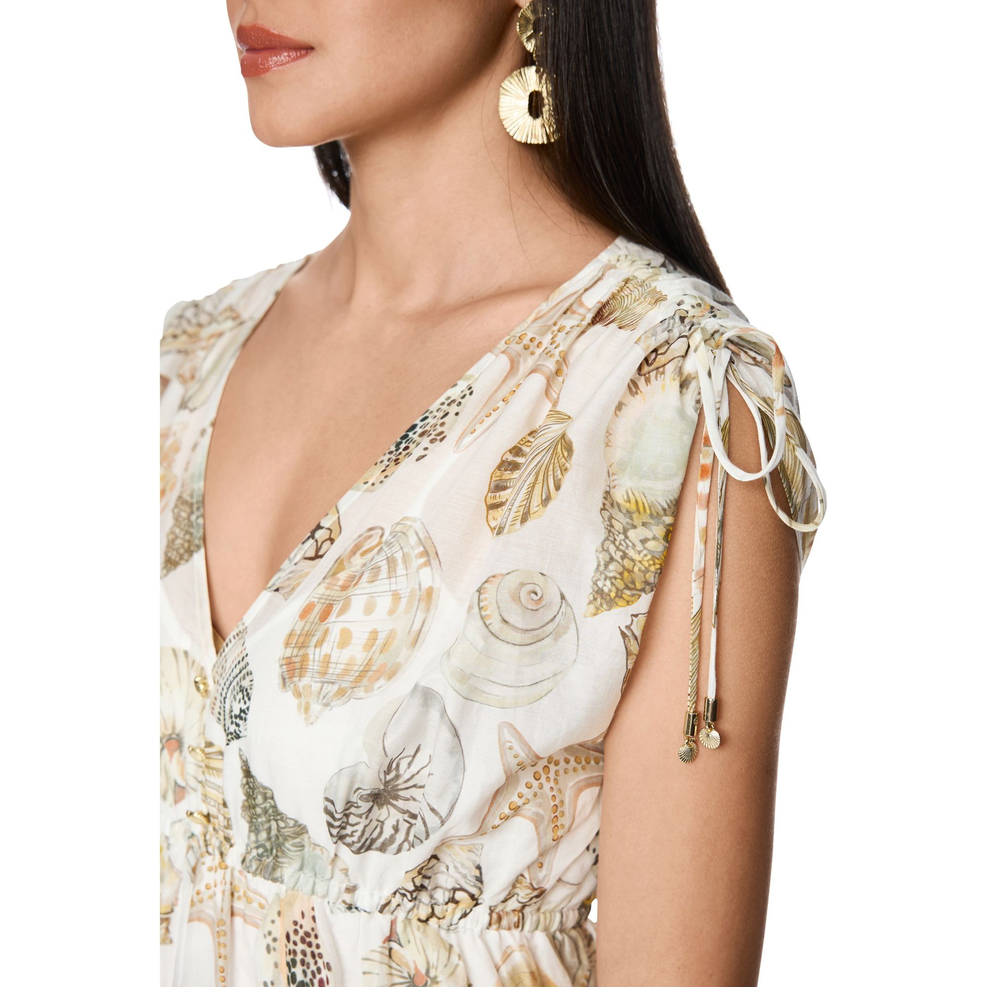MARC CAIN Midi suknelė moterims, Balta, Dress 4