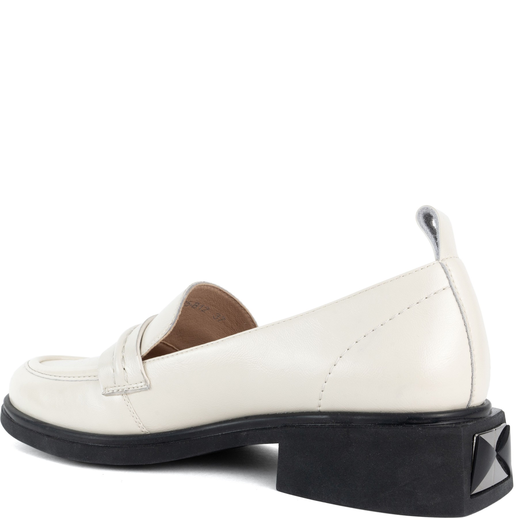 SANTINO MILANO Loaferiai moterims, Balta, Loafers 25SS 3