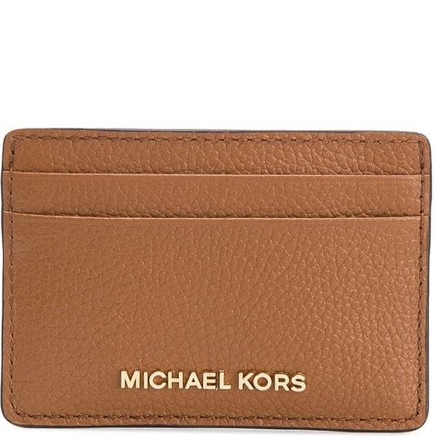 MICHAEL KORS Piniginė moterims, Ruda, Card holder 1