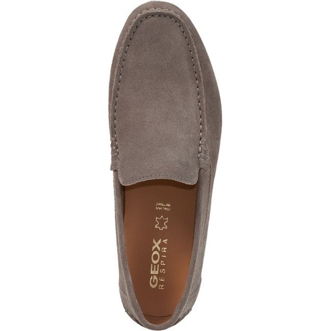 GEOX Mokasinai vyrams, Pilka, Siron moccasins 5