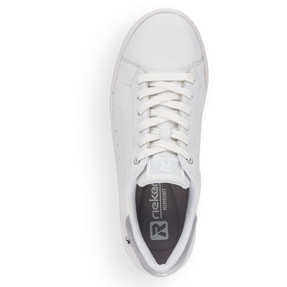 RIEKER Sportiniai bateliai moterims, Balta, SPORT SHOE 5