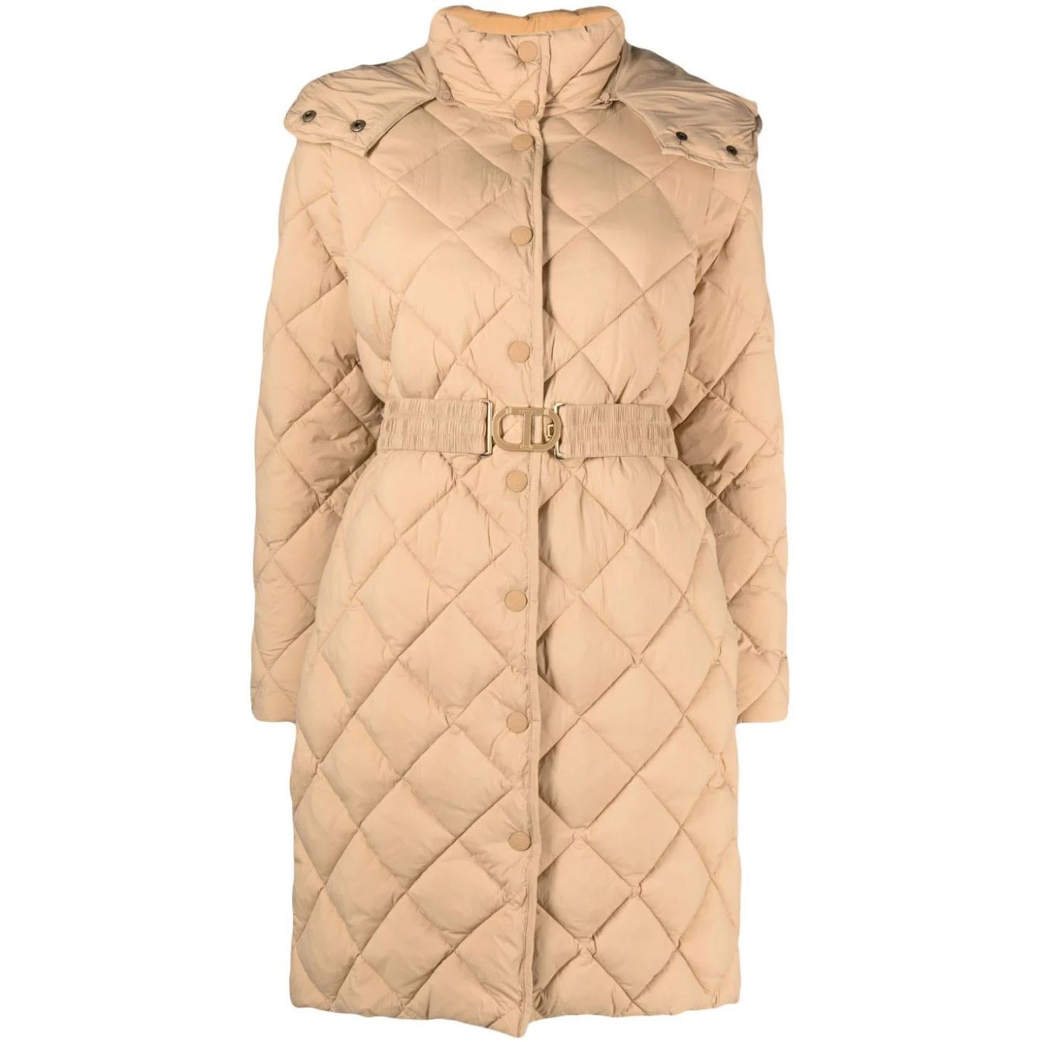 TWINSET Pūkinė striukė moterims, Ruda, Puffed jacket 1