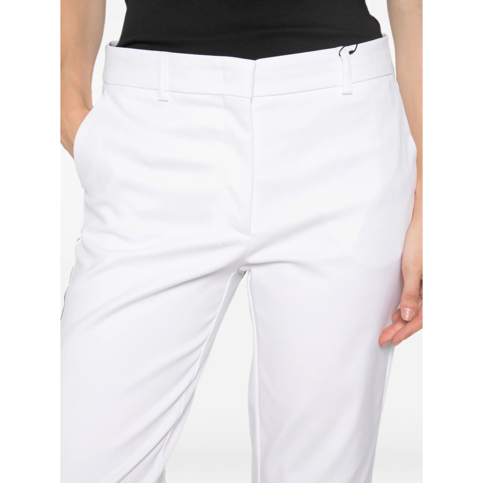 ANDIATA Kelnės moterims, Balta, Pants 5