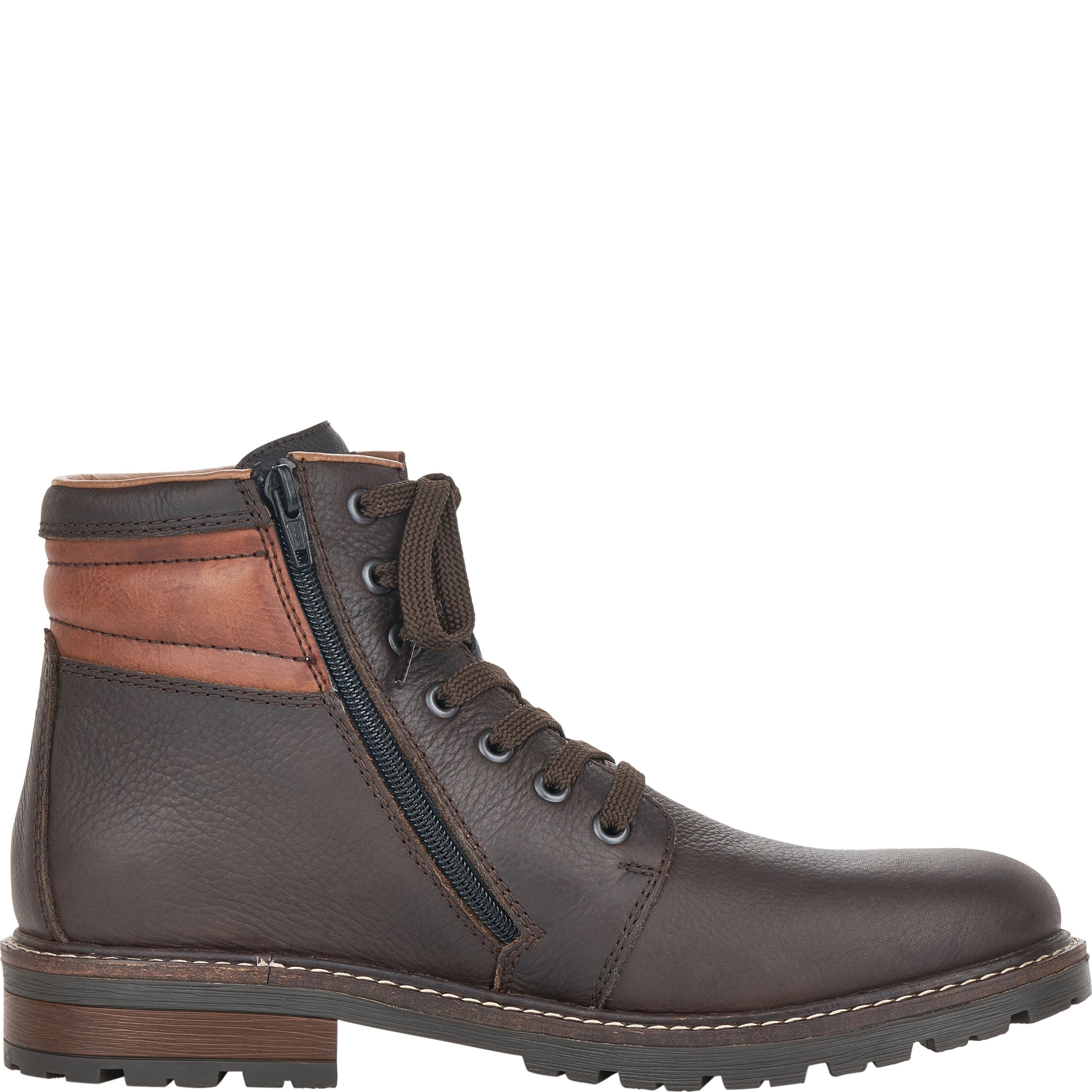 RIEKER Aulinukai vyrams, Ruda, BOOTIES 3