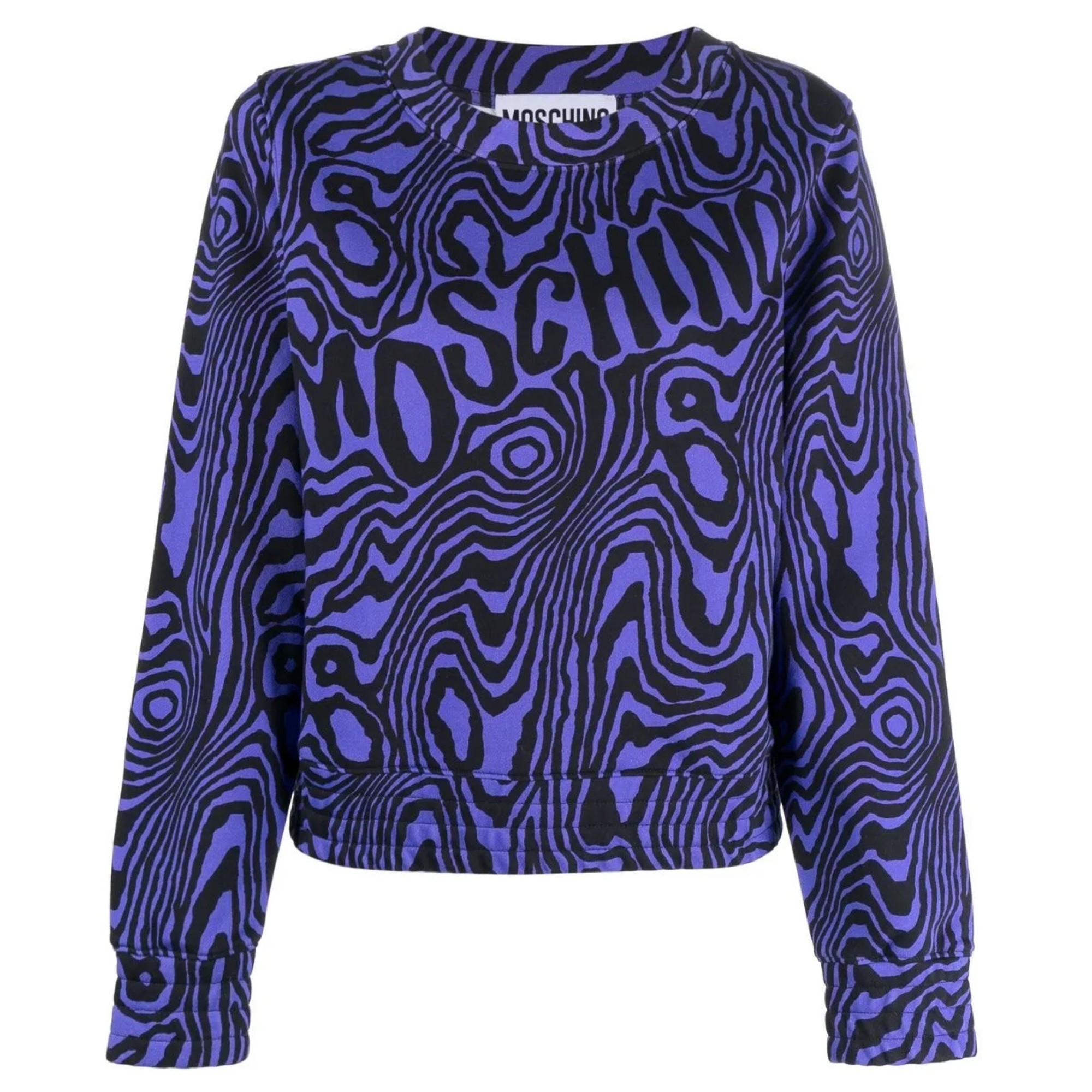 MOSCHINO Sportinis nertinis moterims, Mėlyna, Sweatshirt 1