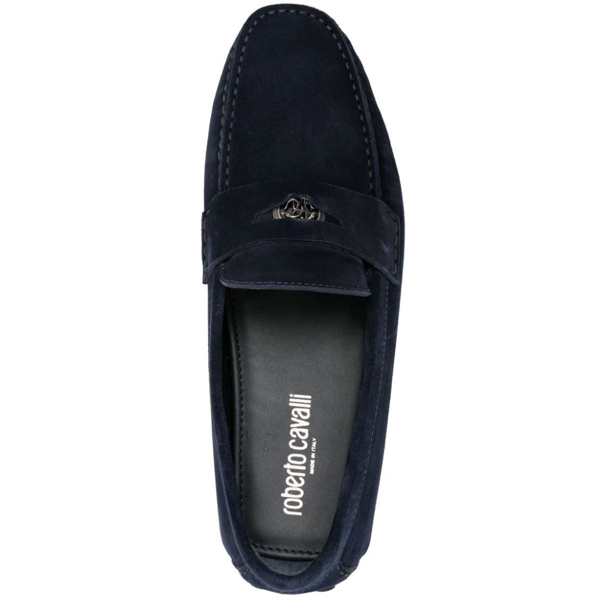 ROBERTO CAVALLI Mokasinai vyrams, Mėlyna, Moccasins 4