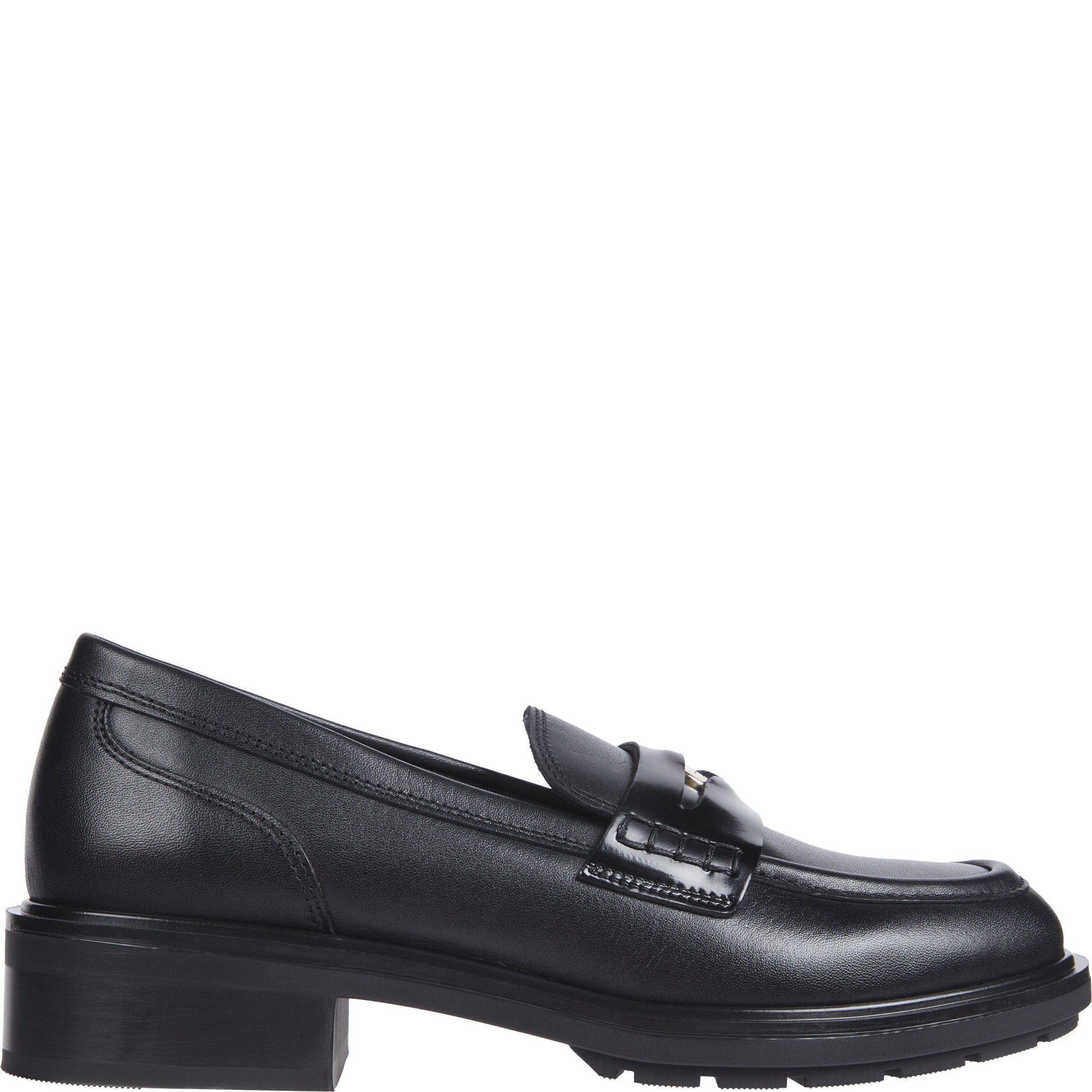 TOMMY HILFIGER Loaferiai moterims, Juoda, Penny loafer 2