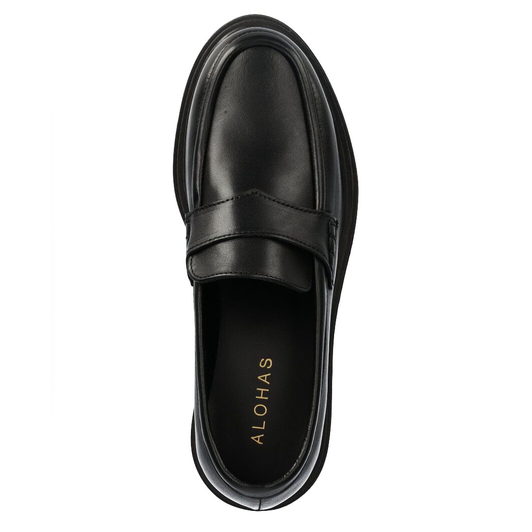 ALOHAS Loaferiai moterims, Juoda, Obsidian loafers 4