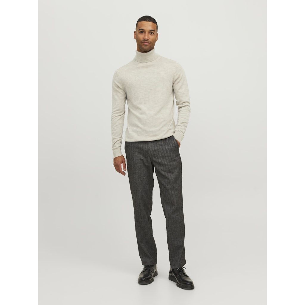 JACK & JONES Megztinis vyrams, Smėlio, JPRBLABUSHWICK MERINO 3