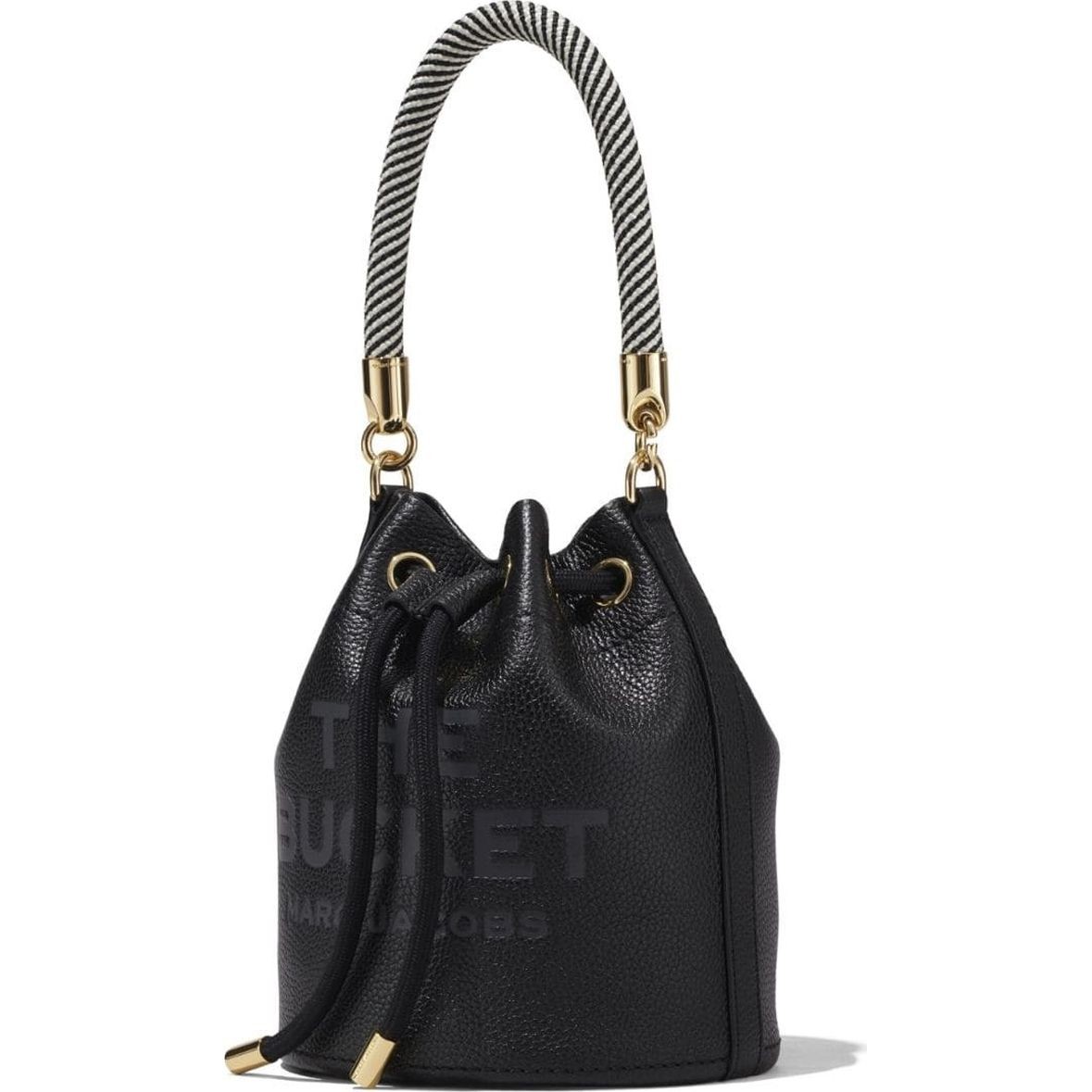 MARC JACOBS Rankinė per petį moterims, Juoda, The bucket 2