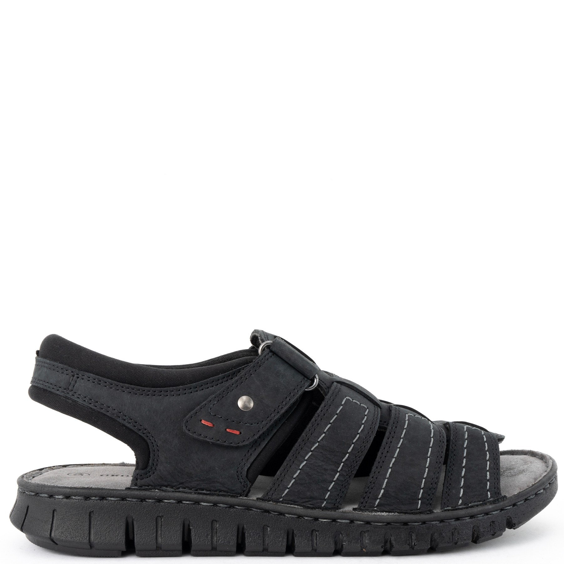 GRUNER SCHUHE Basutės vyrams, Juoda, Sandals 2