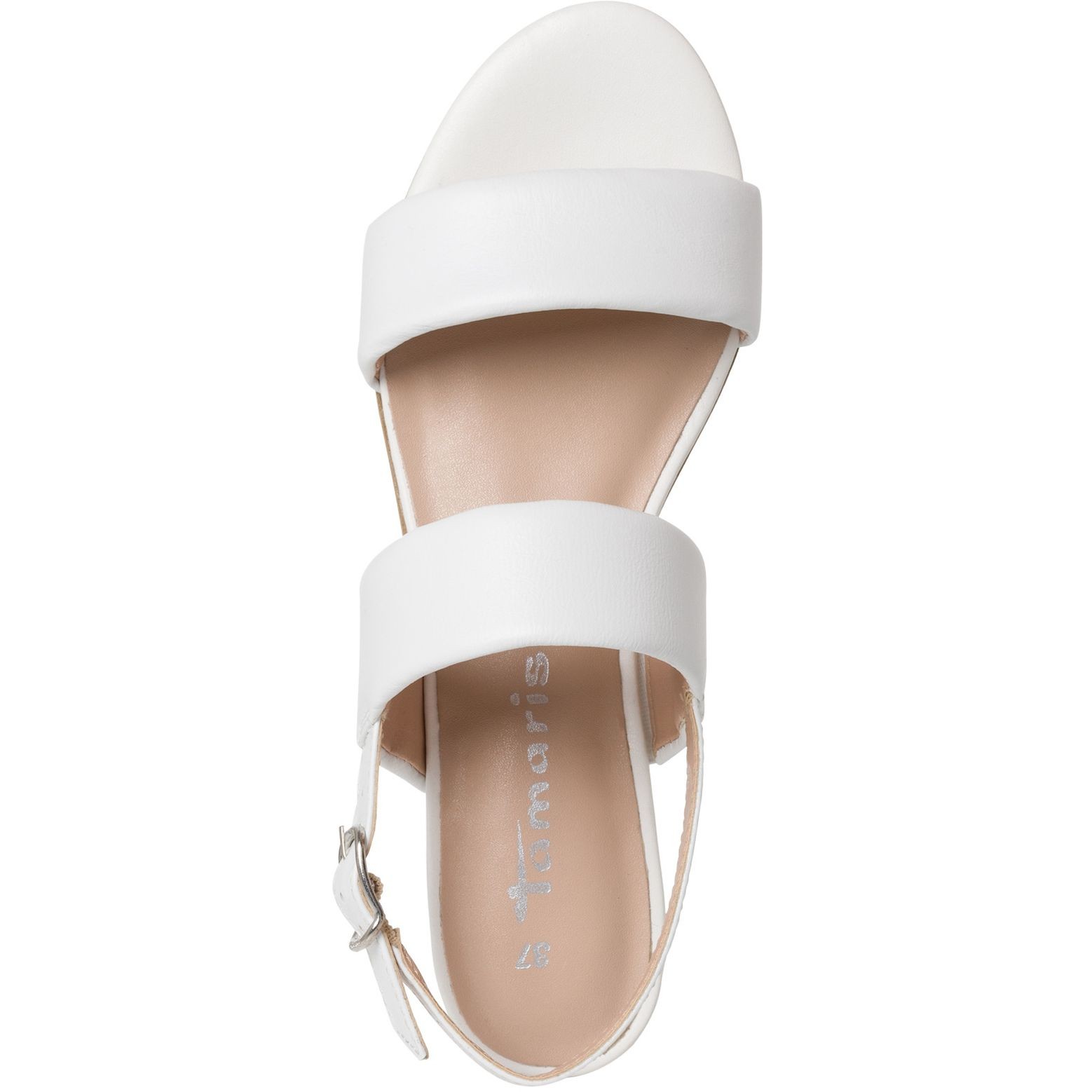TAMARIS Basutės moterims, Balta, Sandals 4