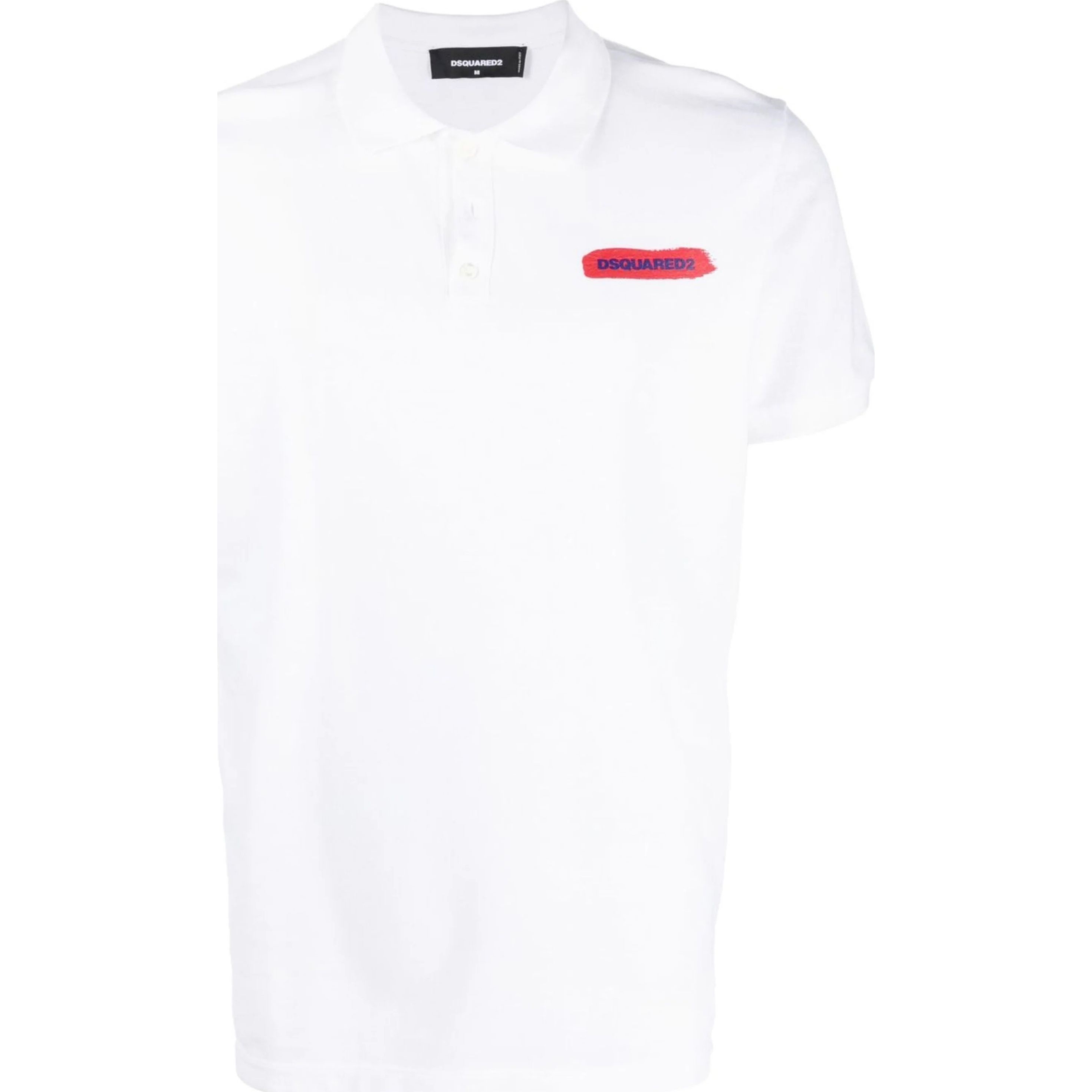 DSQUARED2 Polo marškiniai trumpos rank. vyrams, Balta, Polo shirt