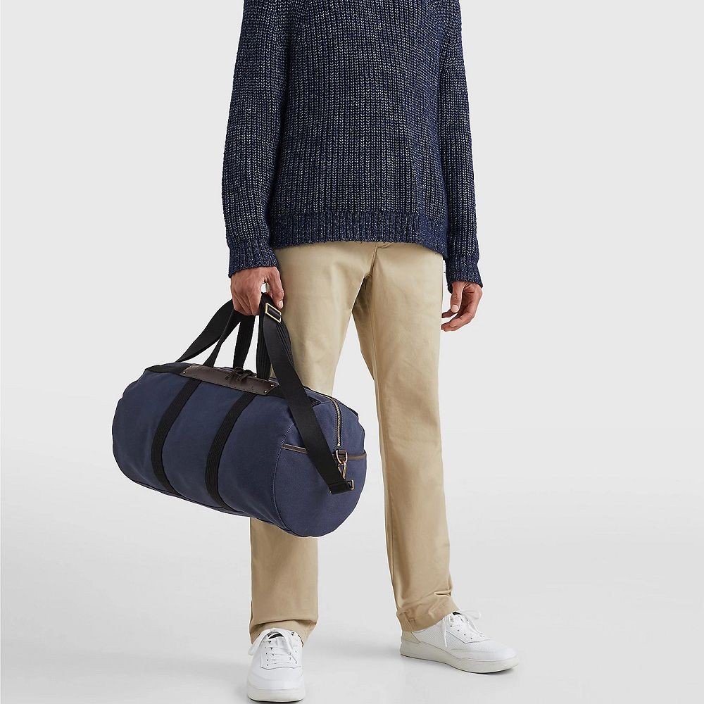TOMMY HILFIGER Rankinė, krepšys vyrams, Mėlyna, TH  PREP DUFFLE 4