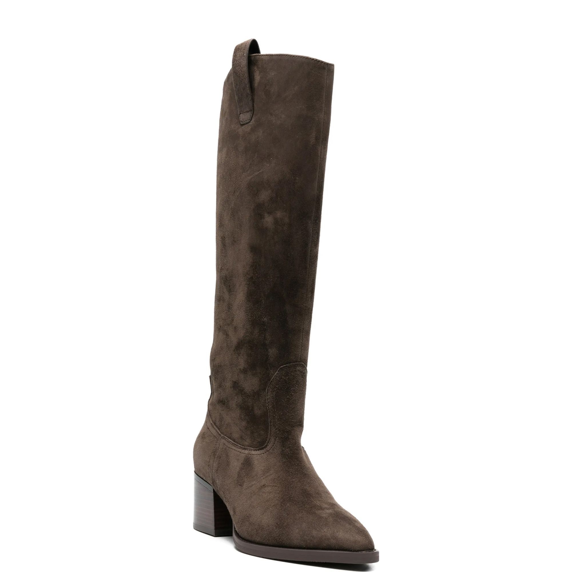 ADRIANNA FERETTI Auliniai moterims, Dark Brown, Boots 1