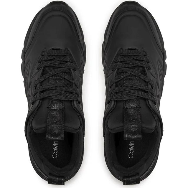 CALVIN KLEIN Laisvalaikio bateliai vyrams, Juoda, Low top lace up leisure 4