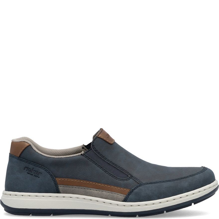 RIEKER Loaferiai vyrams, Mėlyna, Loafers 2