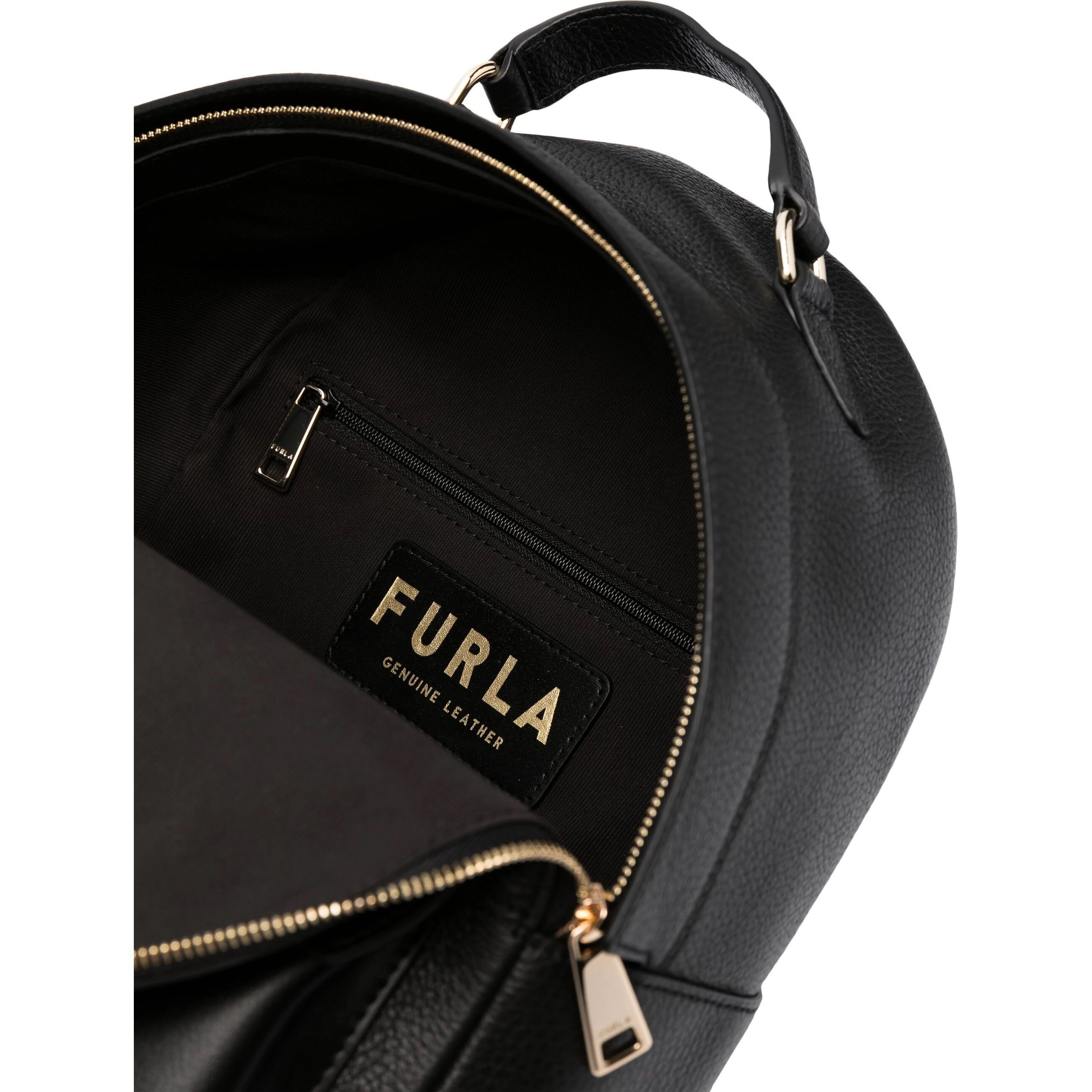 FURLA Kuprinė moterims, Juoda, Furla favola s backpack 4