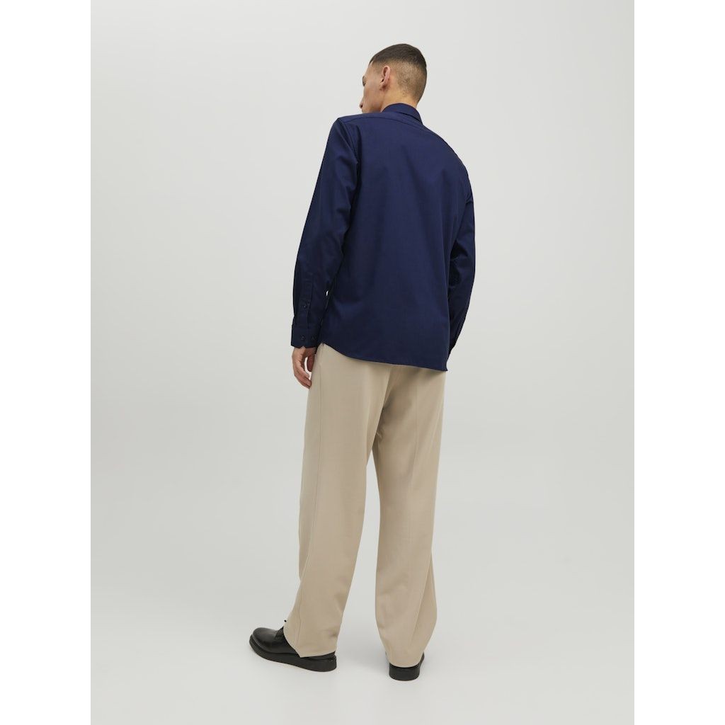 JACK & JONES Marškiniai vyrams, Mėlyna, JPRBLAPARKER SHIRT L/S 3