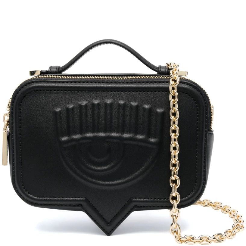 CHIARA FERRAGNI Rankinė per petį moterims, Juoda, RANGE A - EYELIKE BA 1
