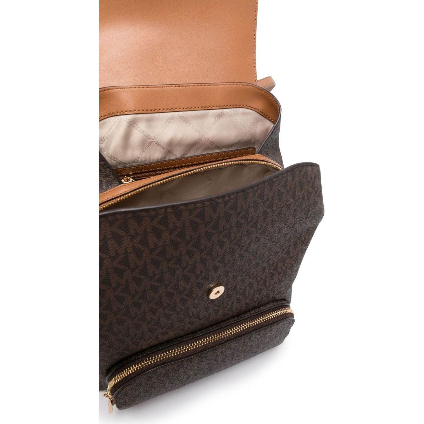 MICHAEL KORS Kuprinė moterims, Ruda, MD backpack 4