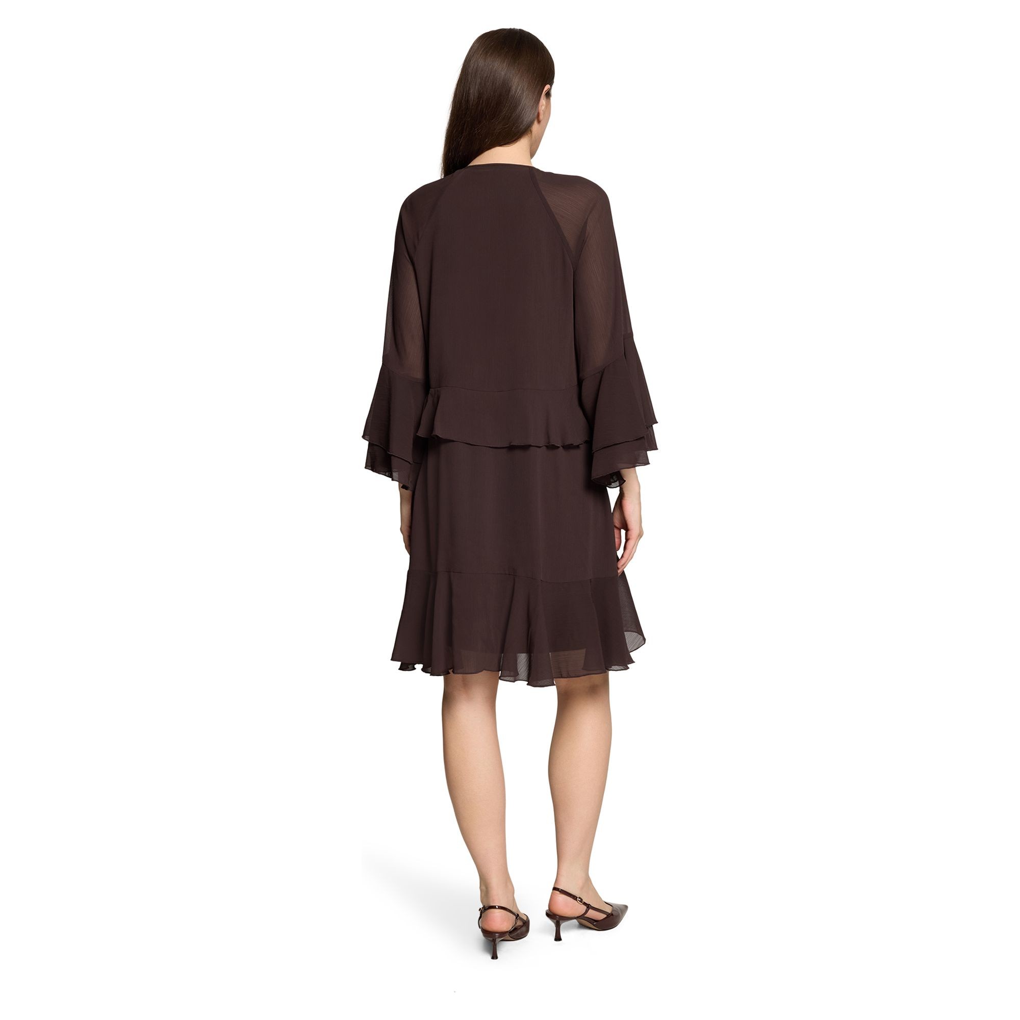 VERA MONT Mini suknelė moterims, Ruda, Short dress 3