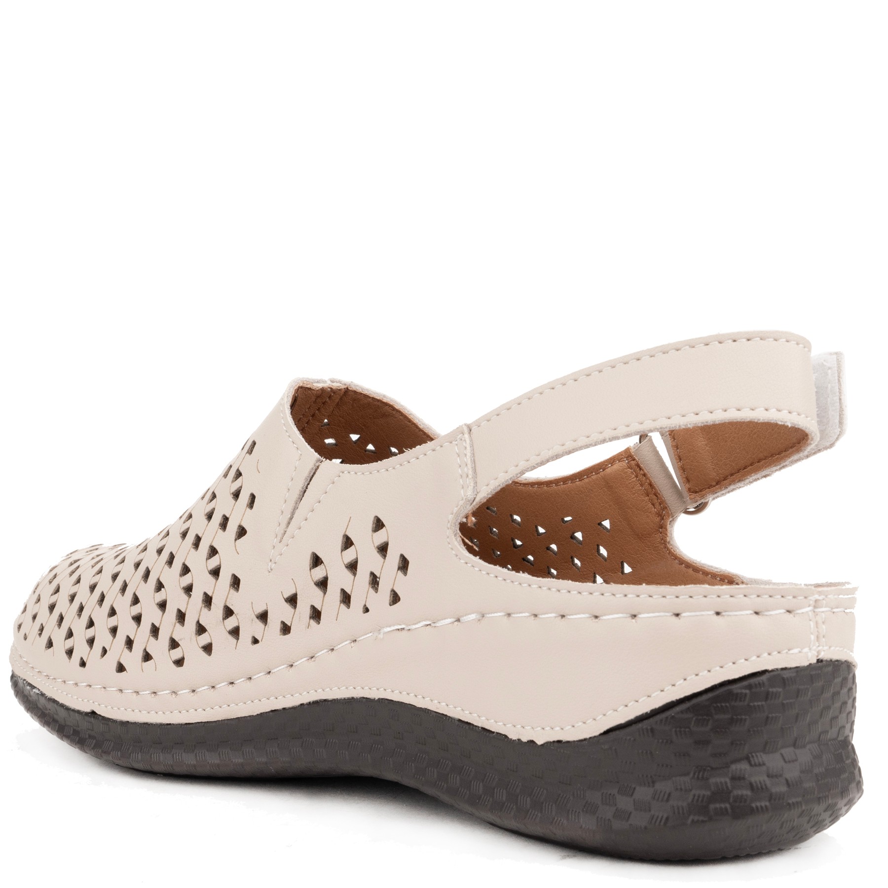 GRUNER SCHUHE Klumpės moterims, Smėlio, Mules 3
