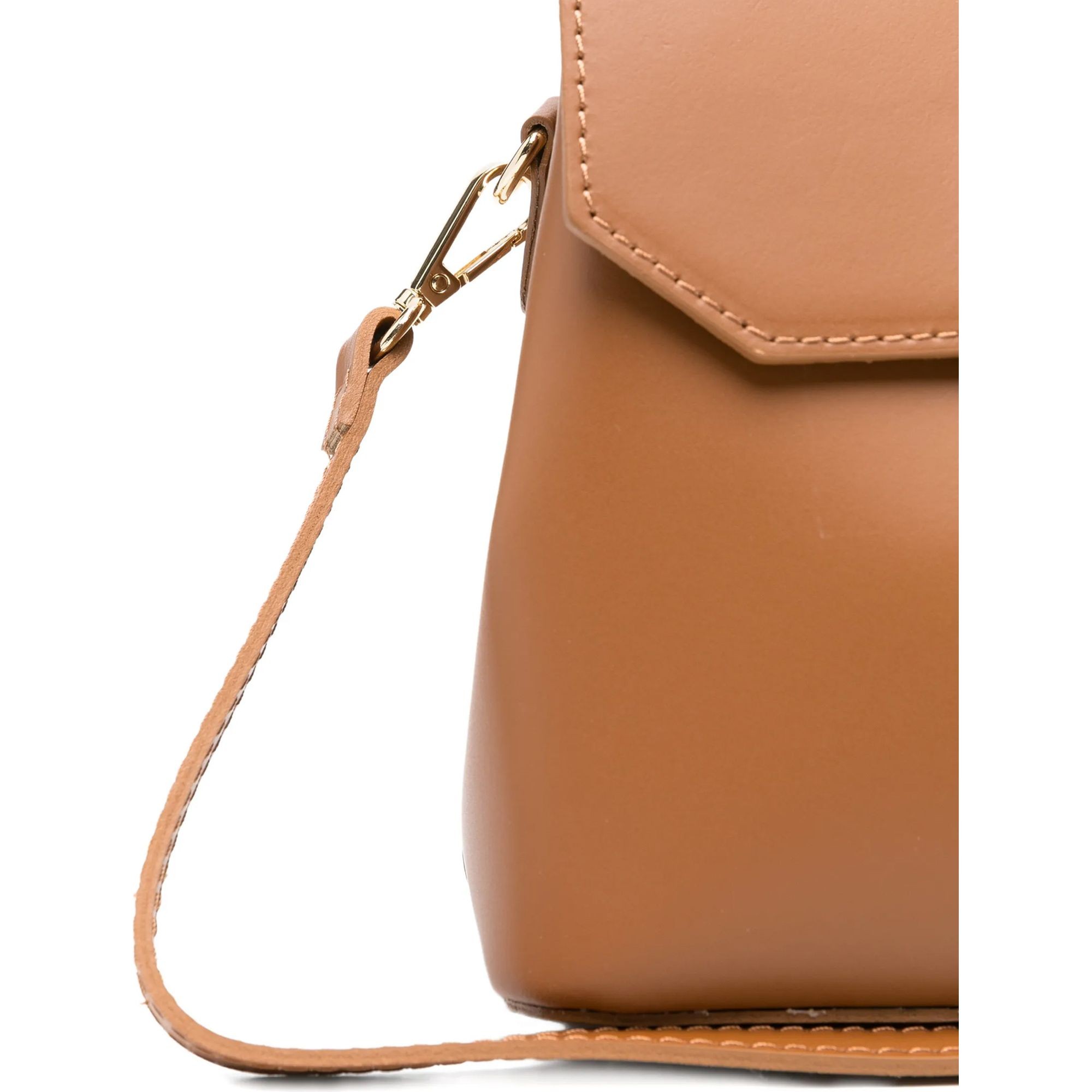 ADRIANNA FERETTI Pirkinių krepšys moterims, Ruda, Tote bag 4