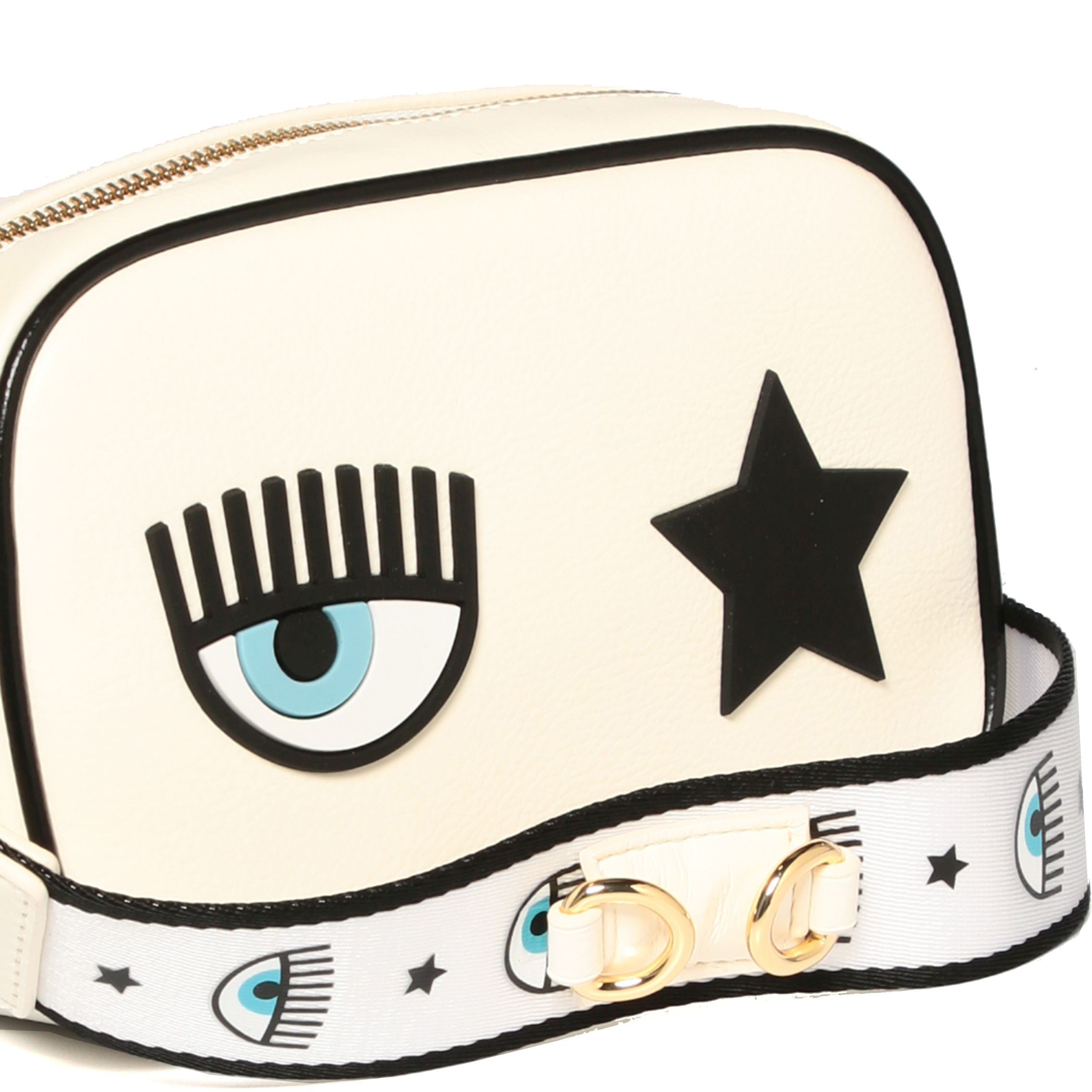 CHIARA FERRAGNI Rankinė per petį moterims, Balta, RANGE O - EYE STAR L 3