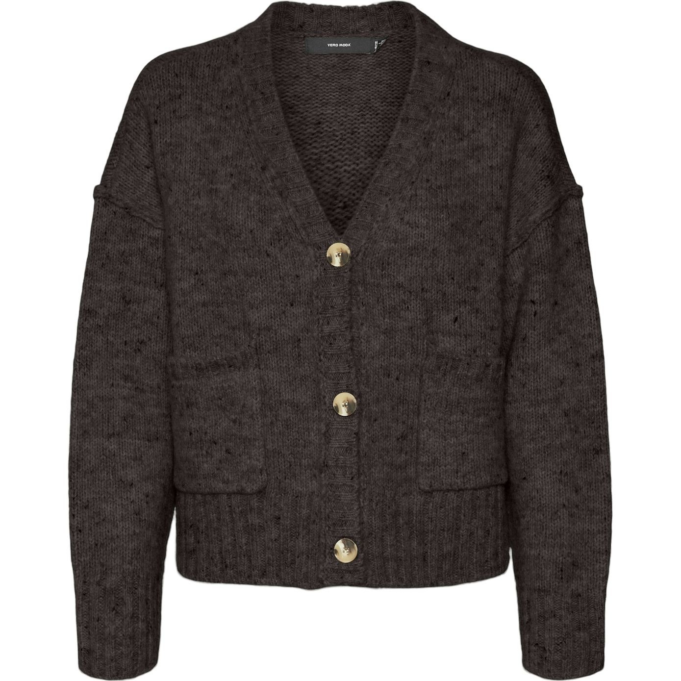 VERO MODA Kardiganas moterims, Ruda, Ingrid v-neck cardigan 1