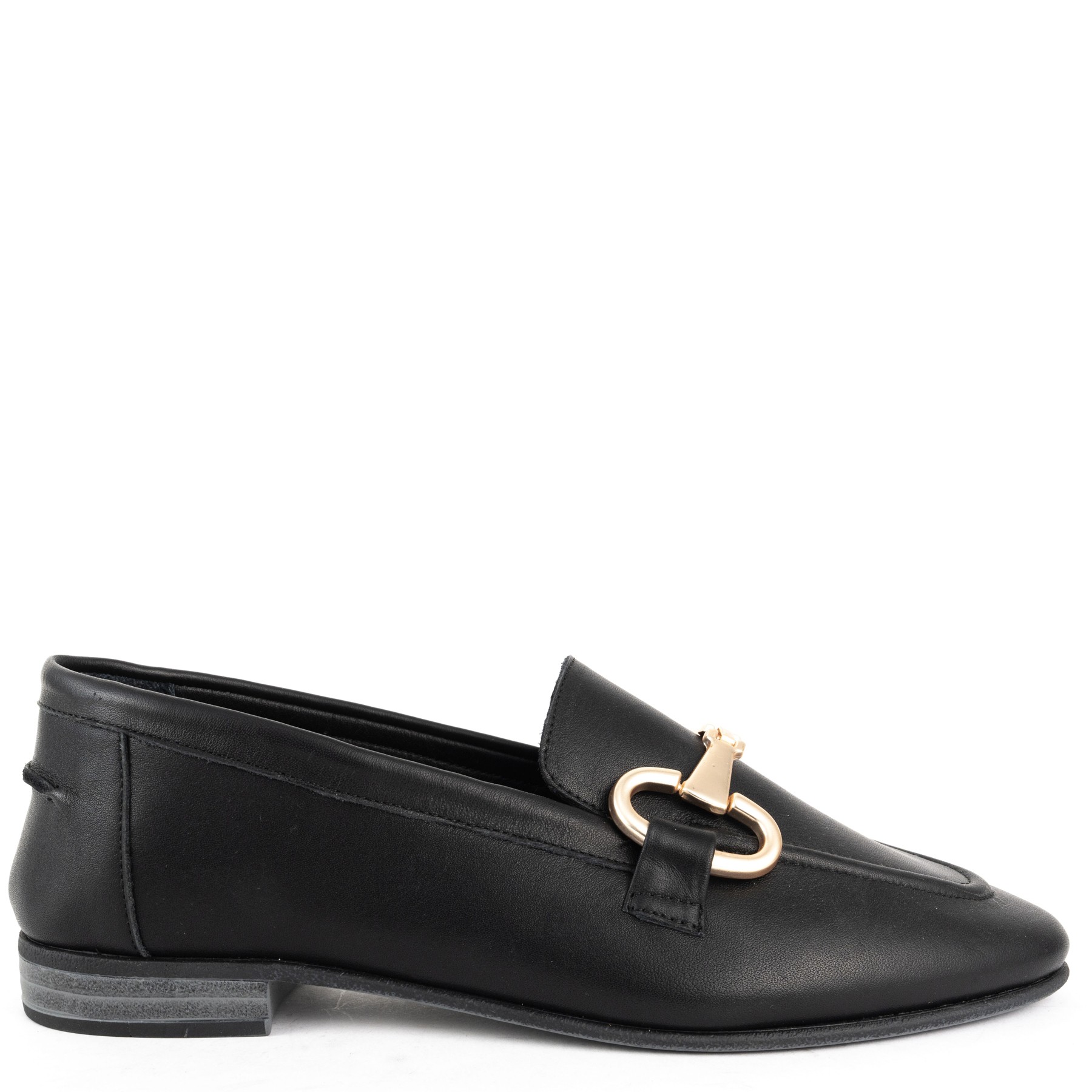 LA CONTE Loaferiai moterims, Juoda, Loafers 25SS 2