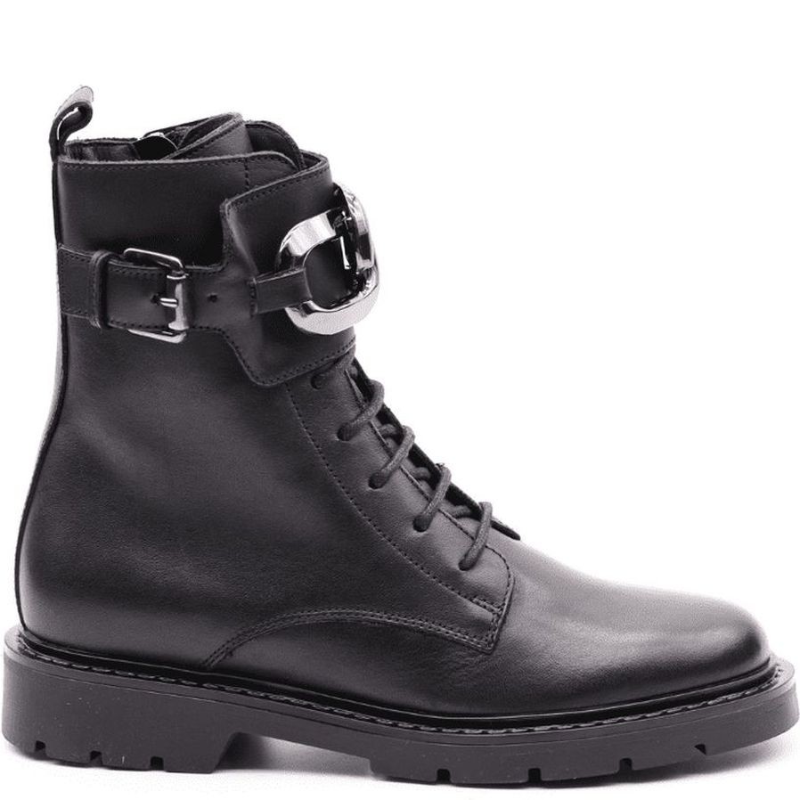 CARMENS Aulinukai moterims, Juoda, Brit chain booties 2