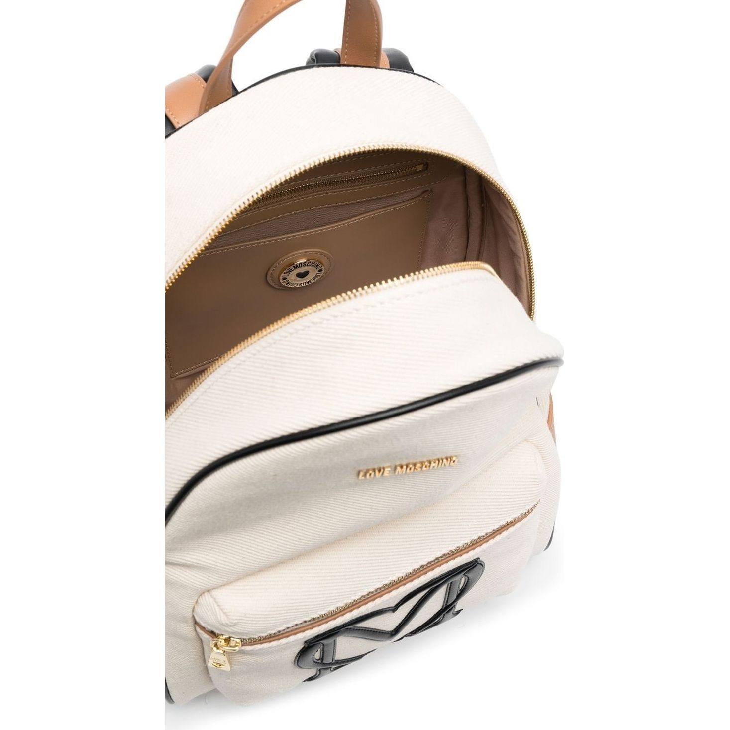 LOVE MOSCHINO Kuprinė moterims, Juoda, Backpack 4