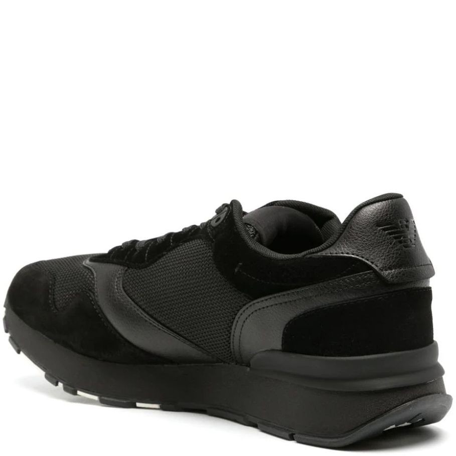 EMPORIO ARMANI Sportiniai bateliai vyrams, Juoda, Sneaker 3