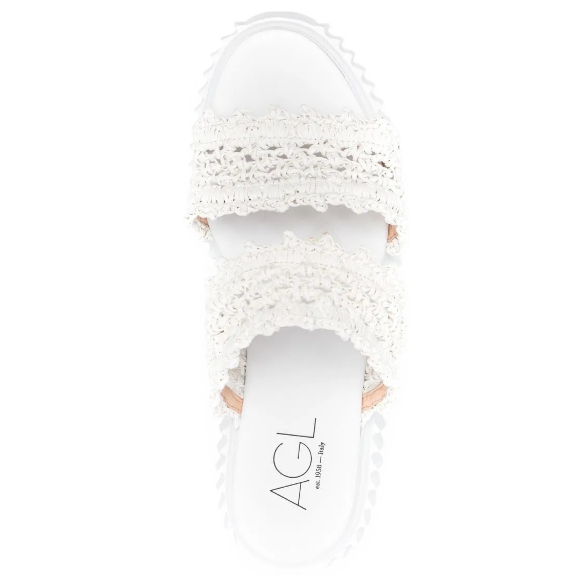 AGL Basutės moterims, Balta, LARA SANDALS 4