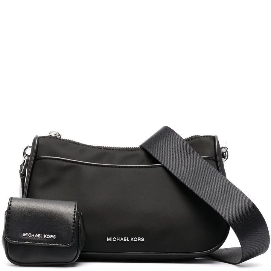MICHAEL KORS Rankinė per petį moterims, Juoda, MD top-zip crossbody 1